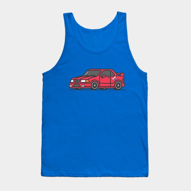 Car Series - BMW E36 Tank Top by Stevectors